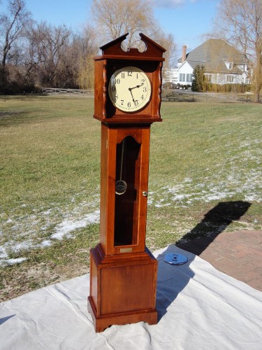 Maple clock final finish