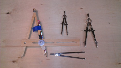 Assortment of compasses