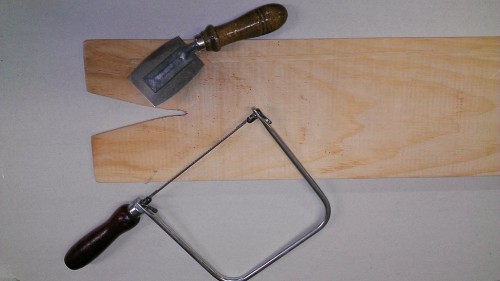 Marquetry tools of the trade