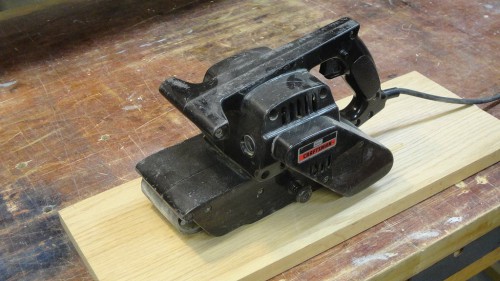 My trusty Craftsman belt sander